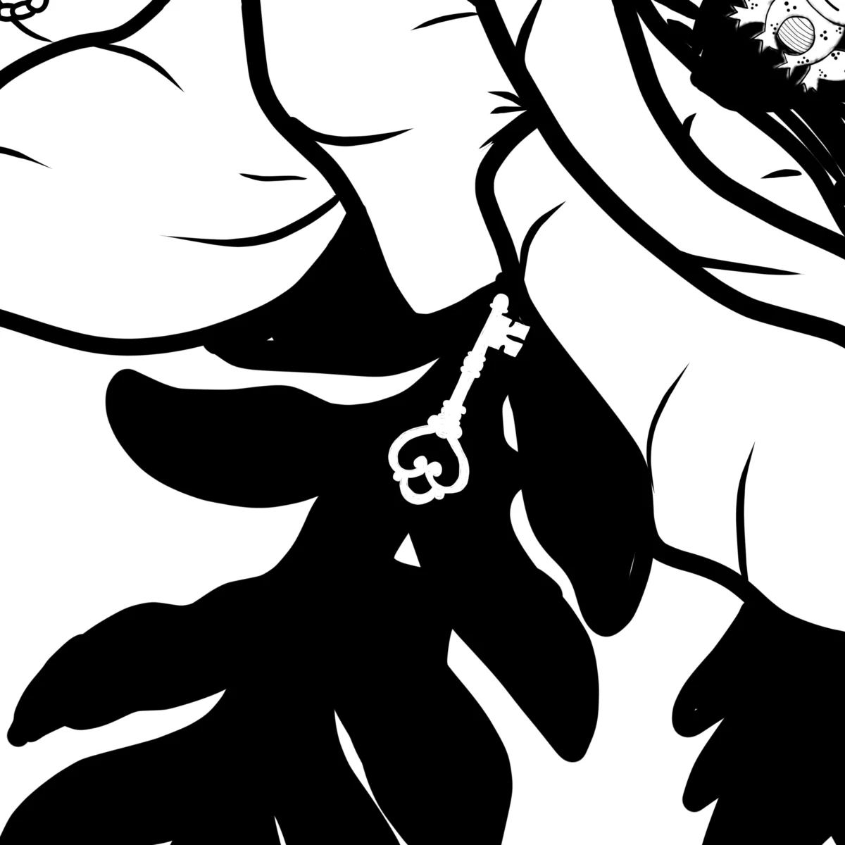 Poppy Inspiration | Botanical Line Art Print | Hidden Object Floral Wall Art | 8x8