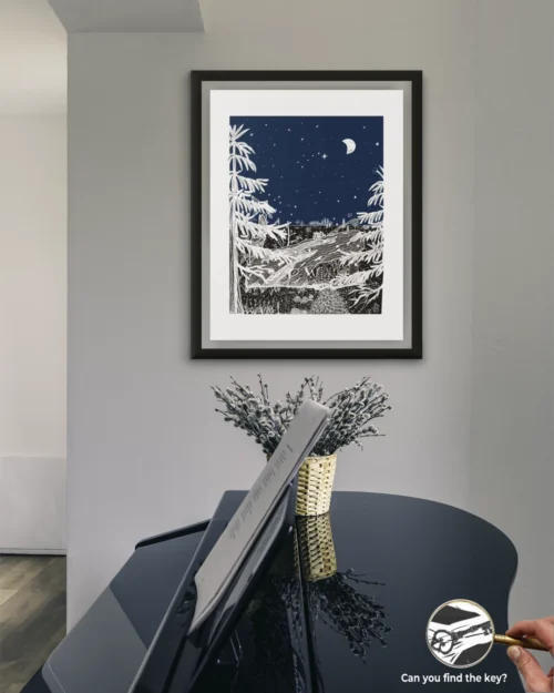 autumn botanical print
