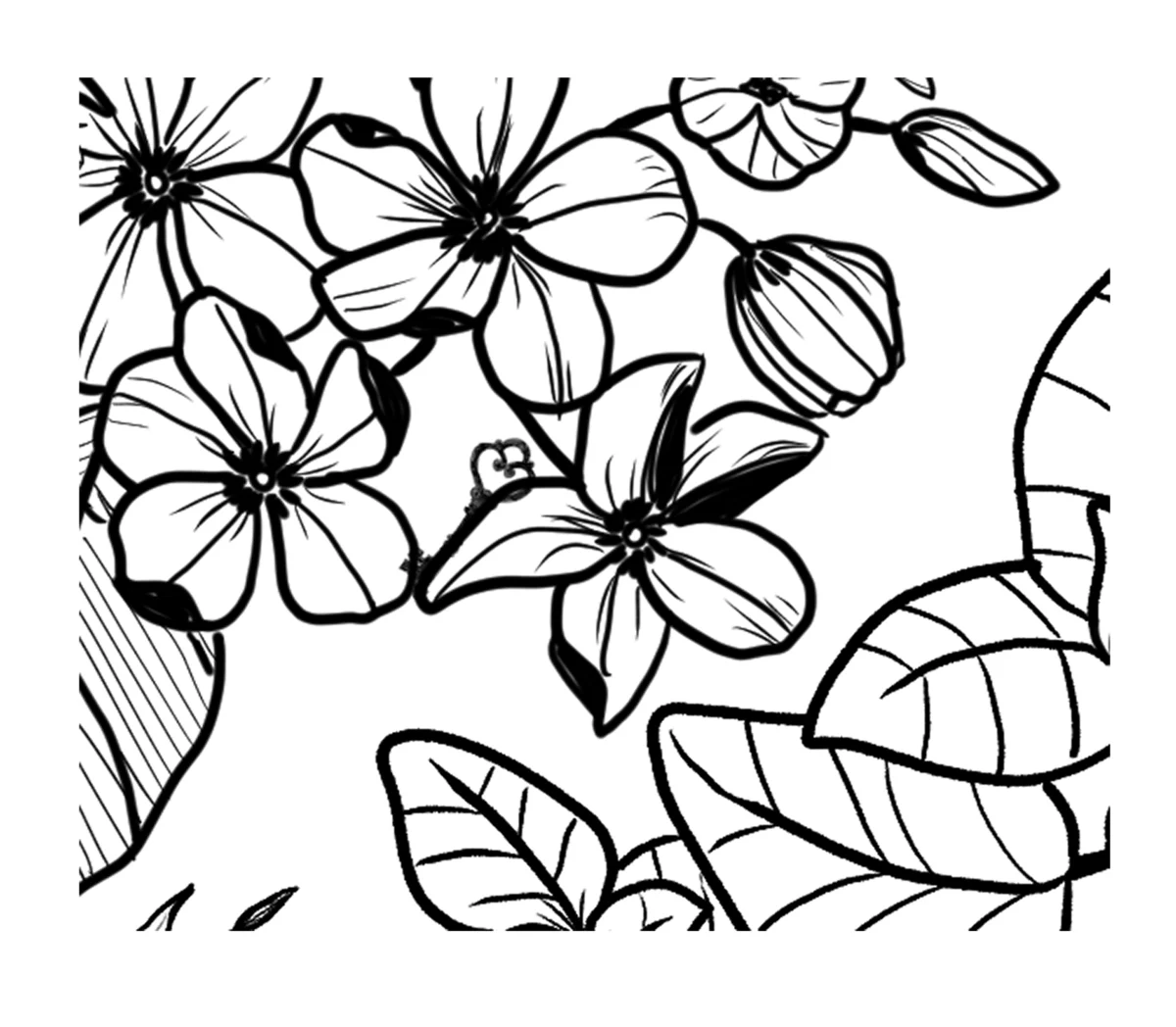 Boldly Blooming by Line & Blossom Design hidden key