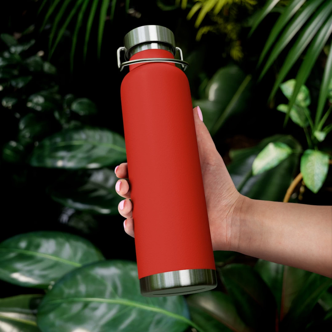 Fieldside Botanical Insulated Water Bottle | 22oz | Red
