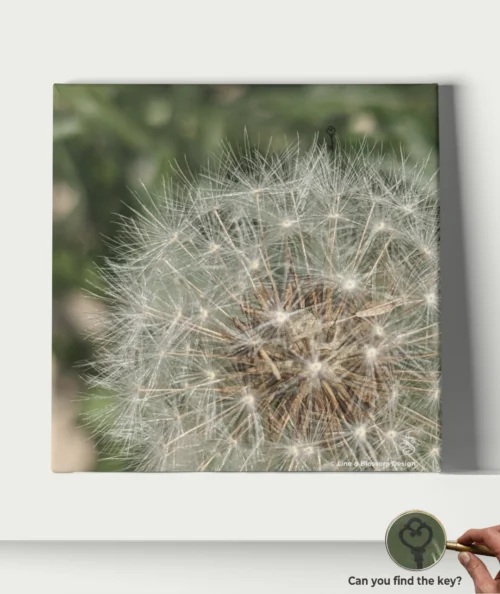 dandelion wall art